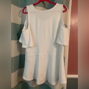 Isaac mizrahi live cold shoulder top